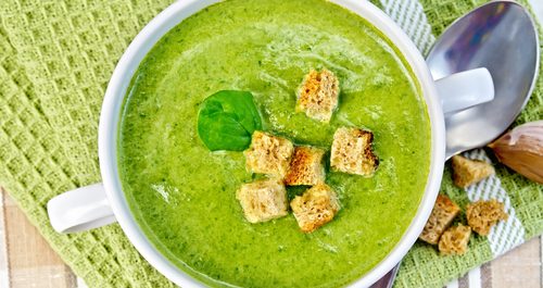 Szef kuchni poleca: Zielona zupa krem